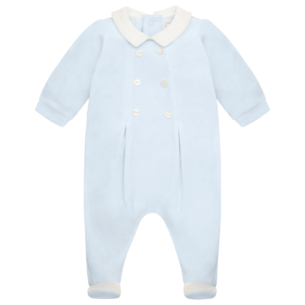 Emile et Rose boys Kasper Velour babygrow
