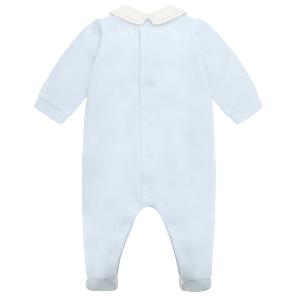 Emile et Rose boys Kasper Velour babygrow