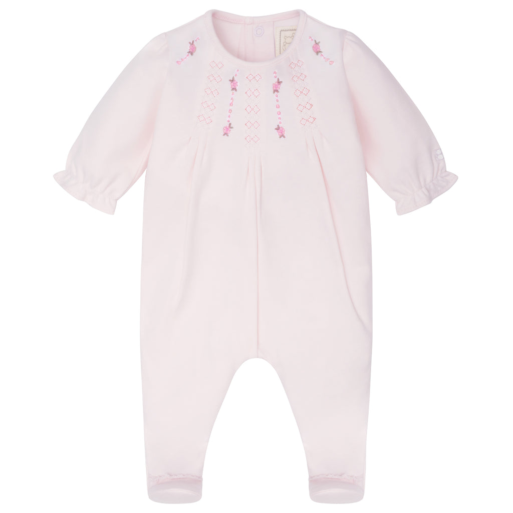 Emile et Rose kerry pink babygrow