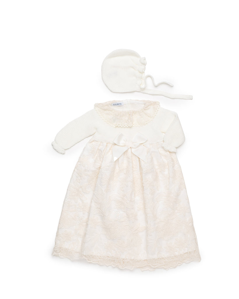 Juliana ivory christening gown 26584
