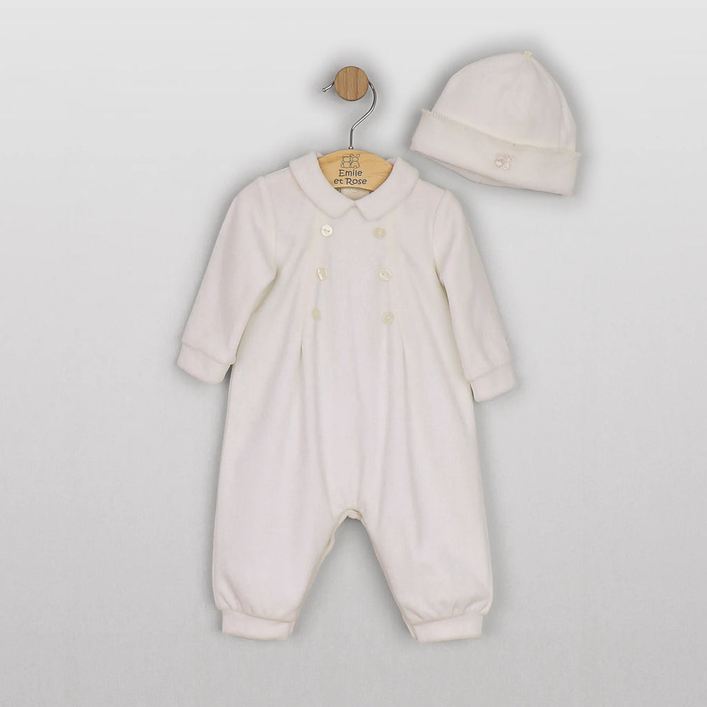 emile et rose Everley one piece and hat