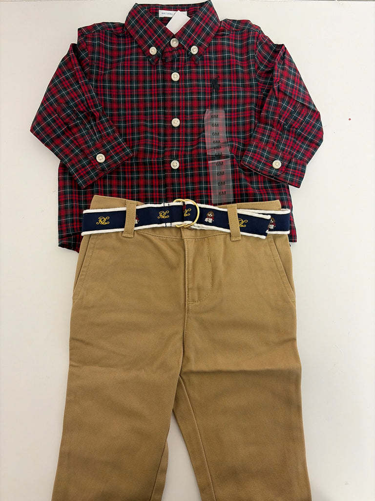 Ralph Lauren Baby Woven pants set
