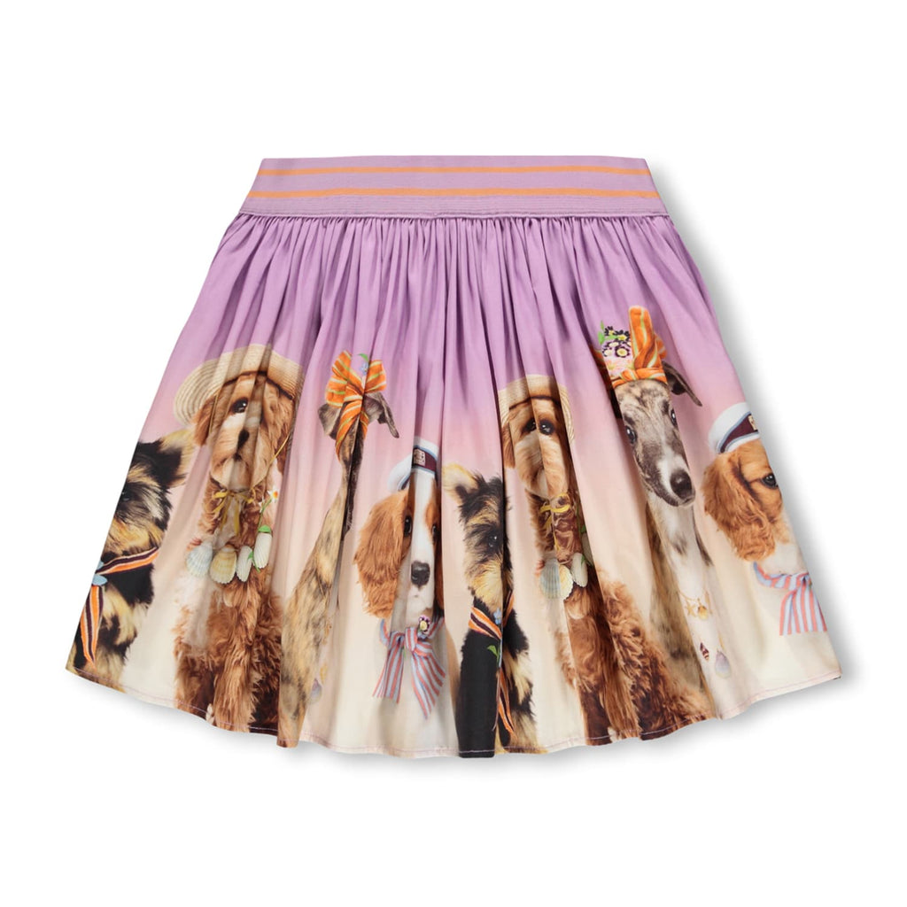 MOLO brenda puppy print skirt beach ready