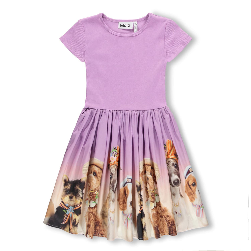 MOLO Cissa beach ready purple dress