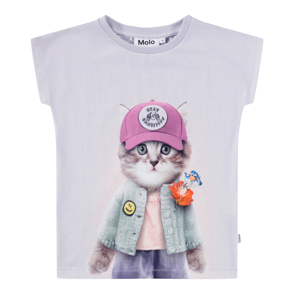 Molo Ragnhilde kitty miauu T-shirt