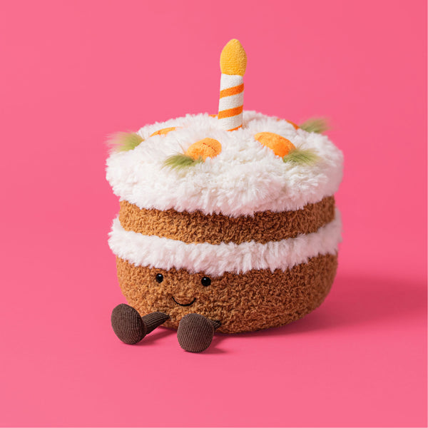 Jellycat amuseable carrot cake To Shop Contact Store on 0646631146
