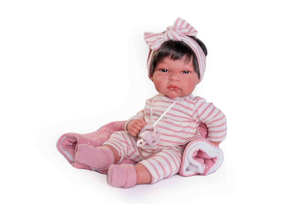 Antonio Juan doll 33 cm - Baby Toneta with blanket