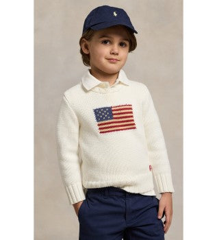 Ralph Lauren Iconic Flag Jumper