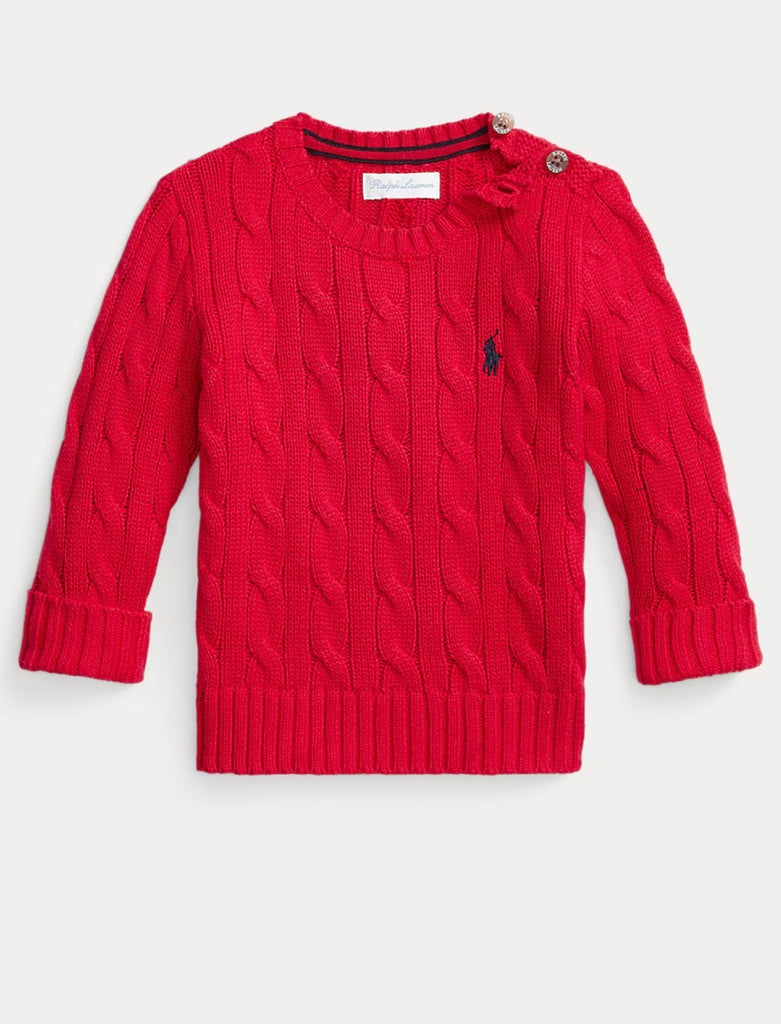 Ralph Lauren Cable crew neck sweater