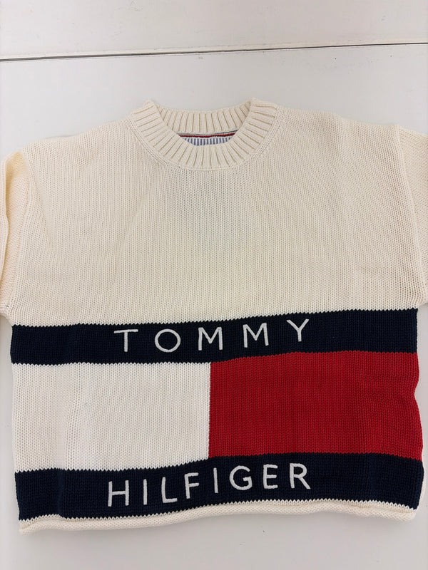 Tommy Hilfiger Girls Cream heritage Sweater