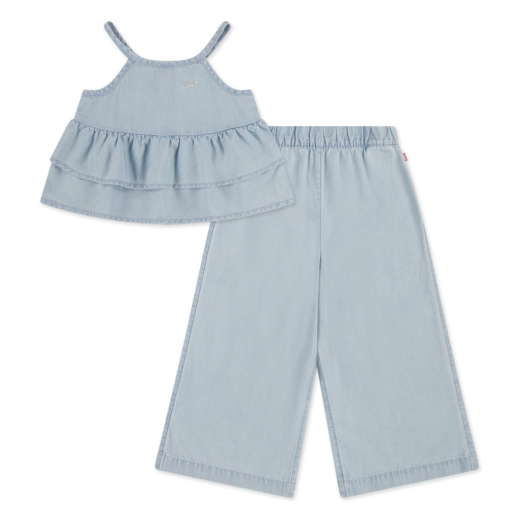 Levi's tiered tank and pants set