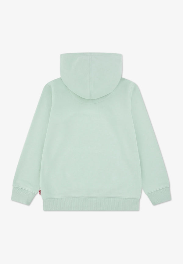 Levi's cameo green logo hoodie