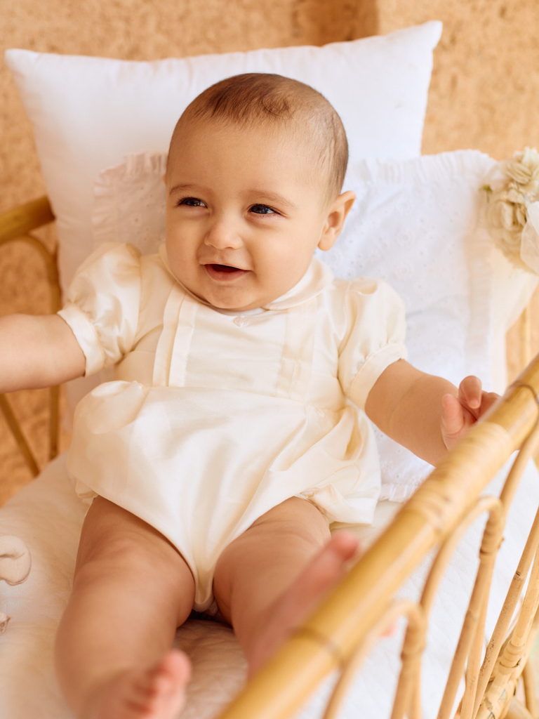 Patachou Ivory Romper Suit
