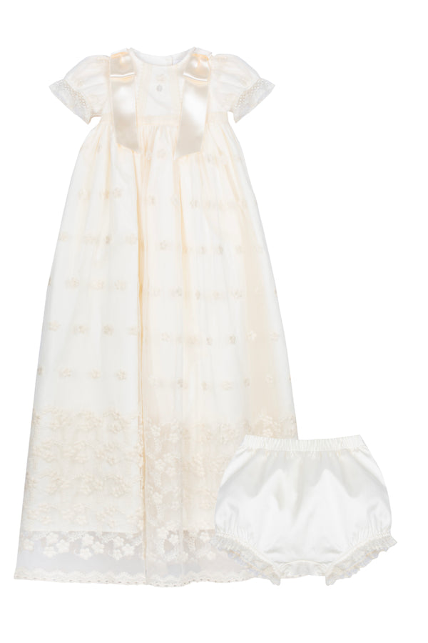 Patachou Ivory Christening Gown