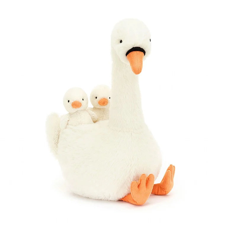 Jellycat Featherful swan