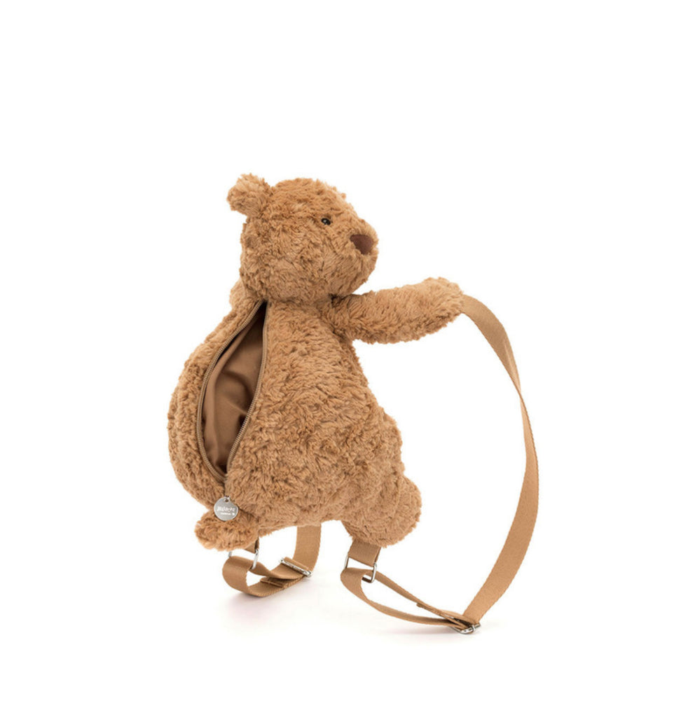 Jellycat Bartholomew Bear backpack