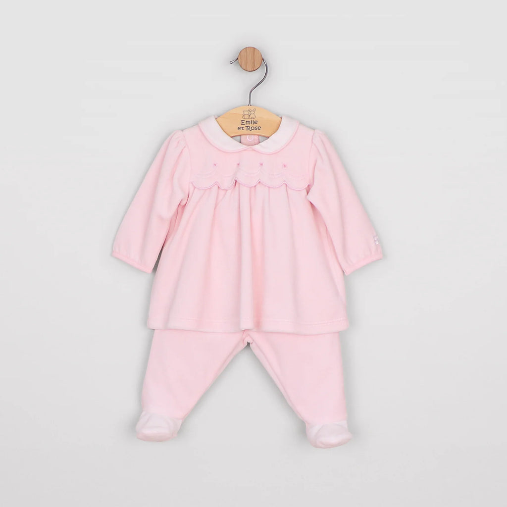 Emile et Rose Michelle Velour 2piece set