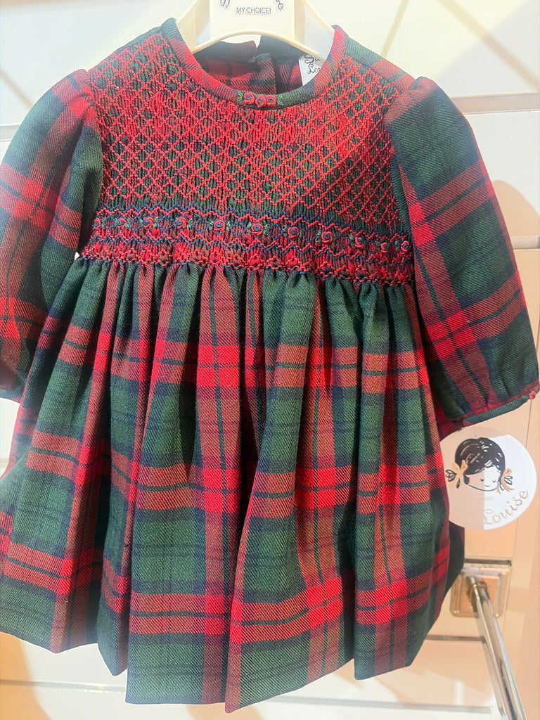 Sarah Louise Tartan Dress 013995
