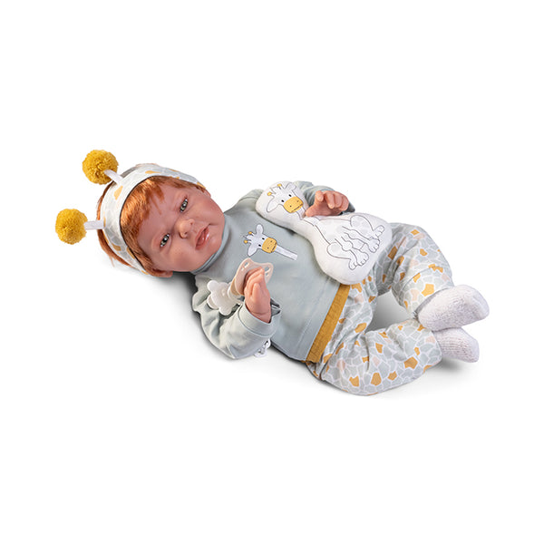 Antonio Juan doll 42 cm - Newborn Lea giraffe