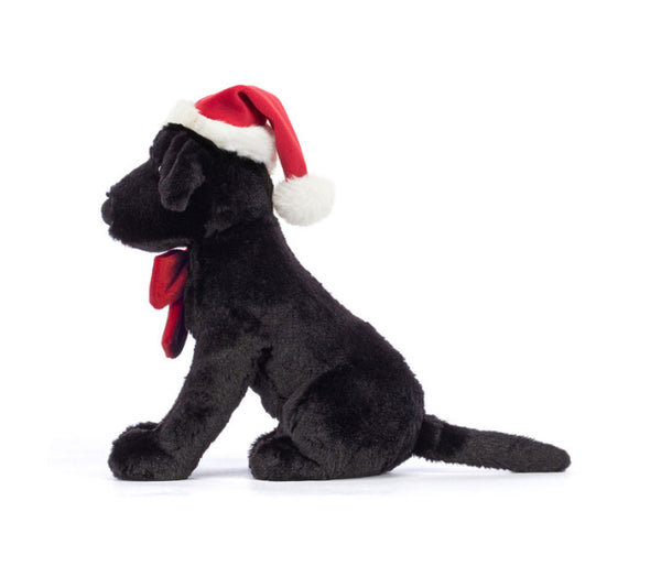 Jellycat Winter Warmer Pippa Black Labrador Dog