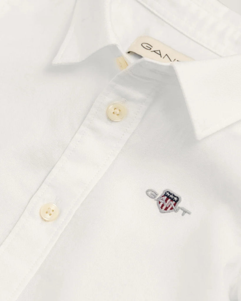 GANT WHITE OXFORD SHIRT