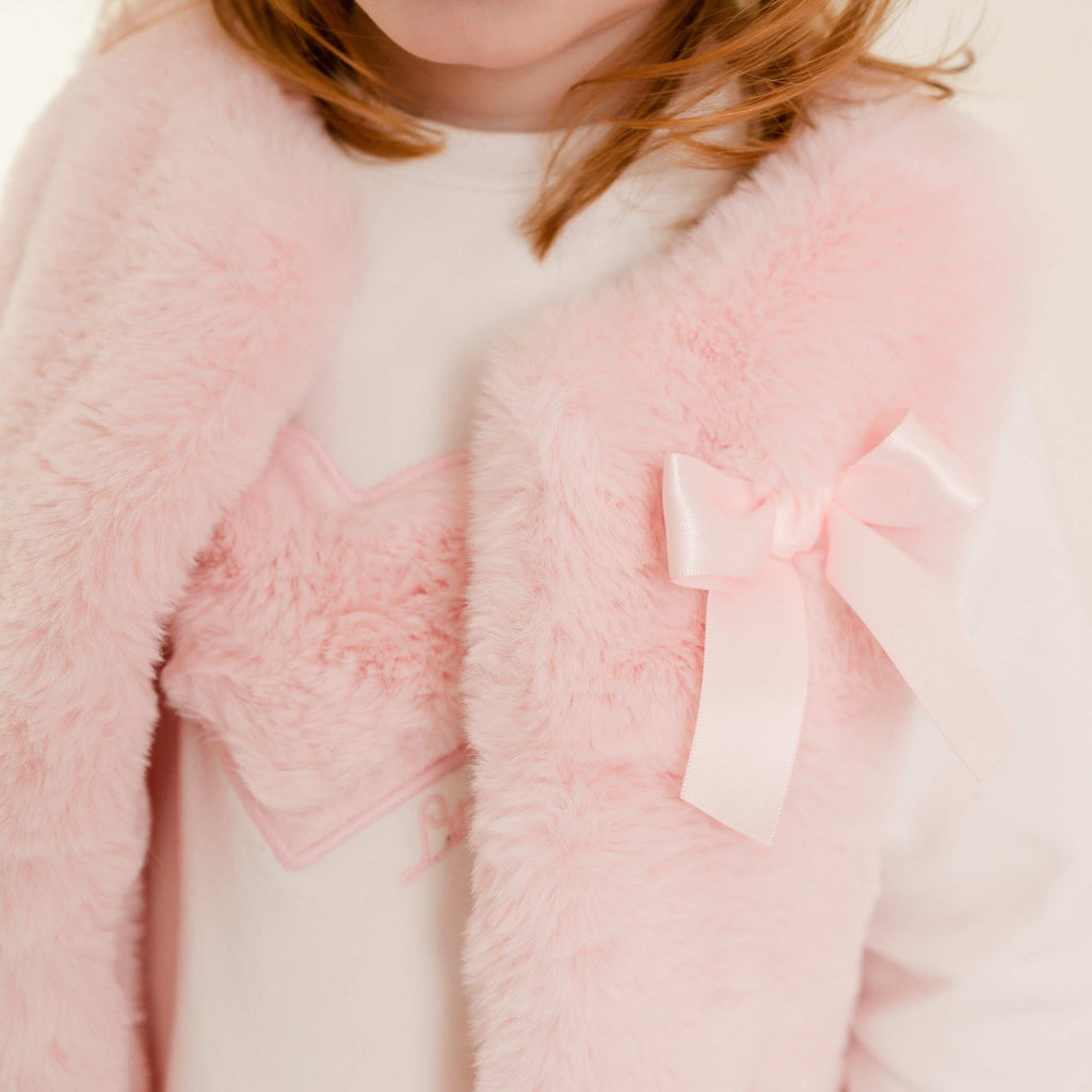 ADee Dani faux fur sleeveless