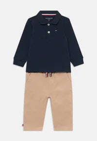 Tommy Hilfiger Polo and Cord Pants gift set