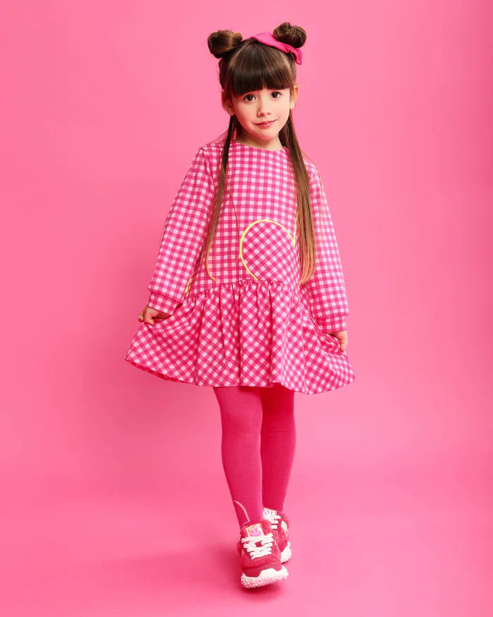 Agatha Ruiz De La Prada Pink Dress & Tights set