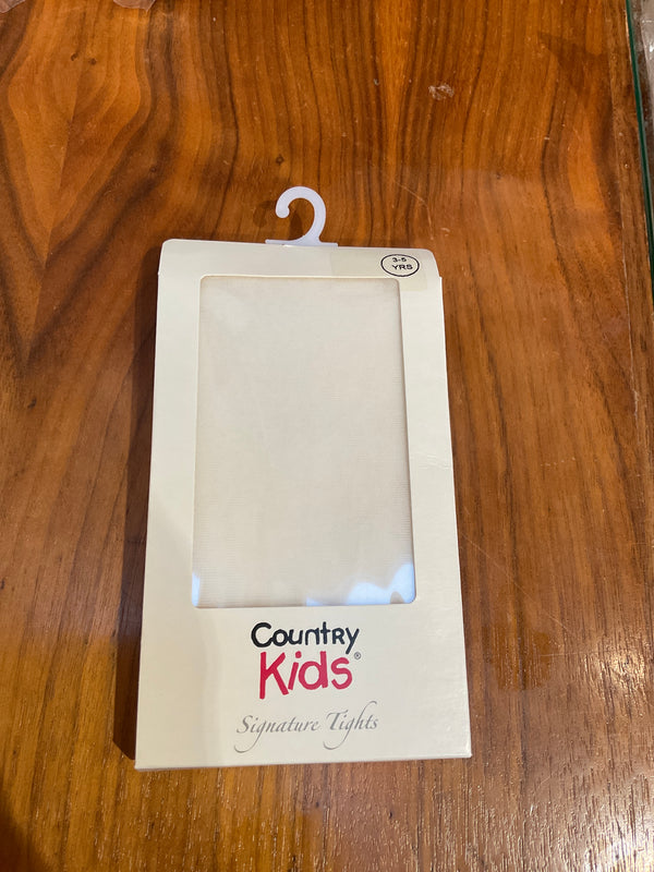 Country Kids Lycra Sheer Ivory Tights