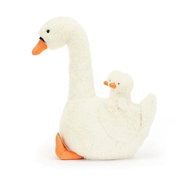 Jellycat Featherful swan