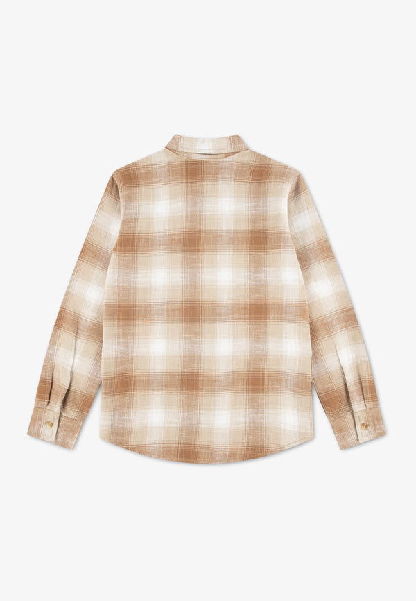 Levis Boys check shirt