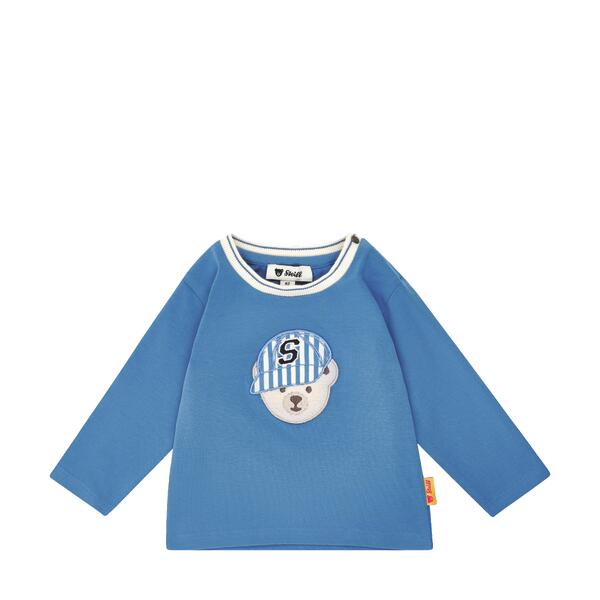 Steiff blue teddy top