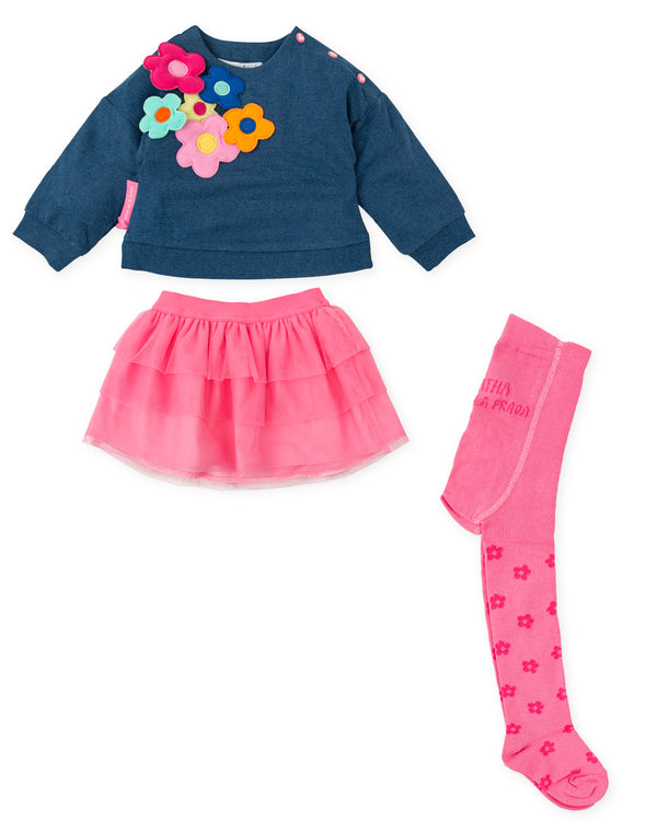 Agatha Ruiz Top , skirt & tights