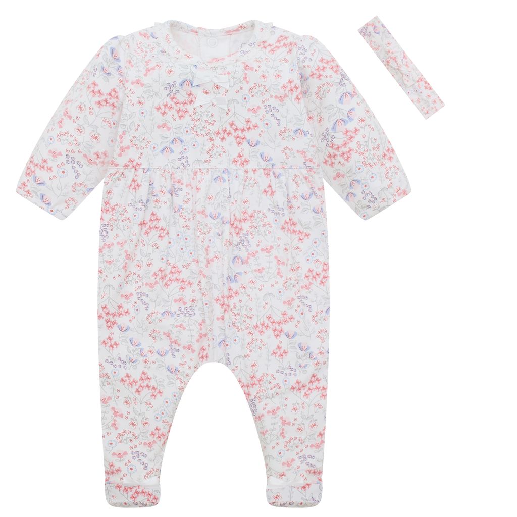 Emile et Rose printed babygrow Lacey
