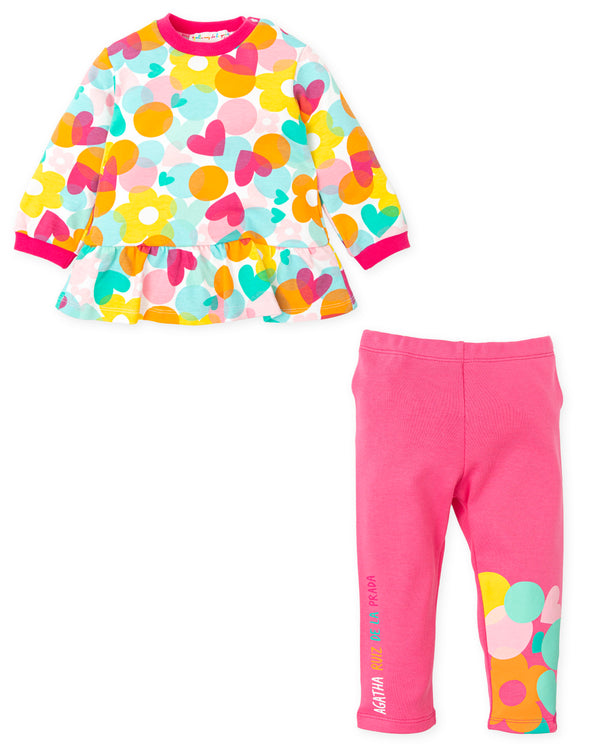 Agatha Ruiz Top & Legging Set