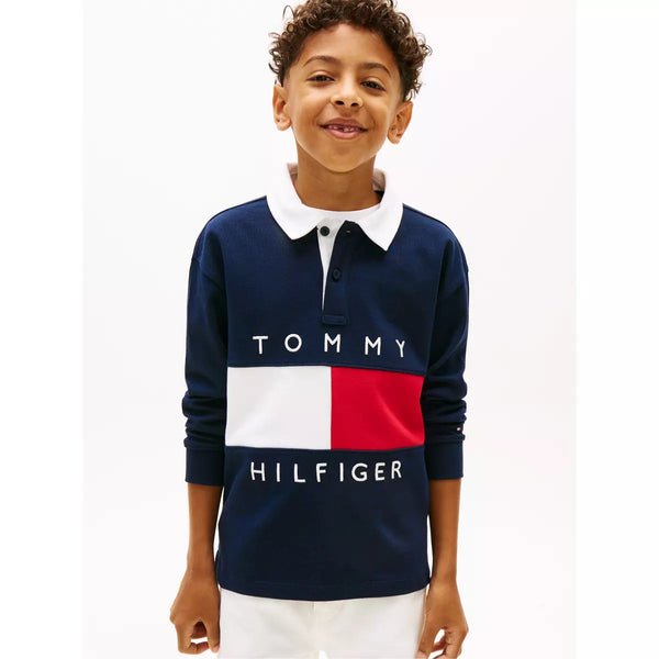 Tommy Hilfiger Heritage flag jersey polo