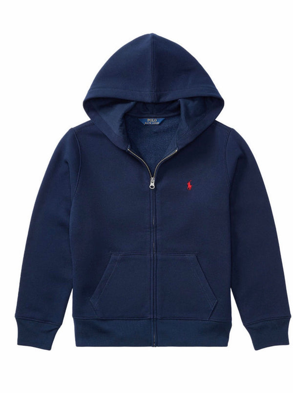 Ralph Lauren teen boys navy full zip sweater