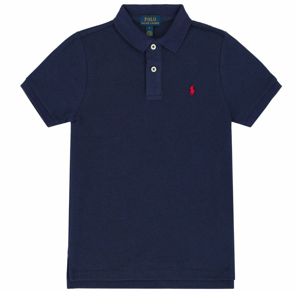 Ralph Lauren Boys cotton mesh short sleeve polo