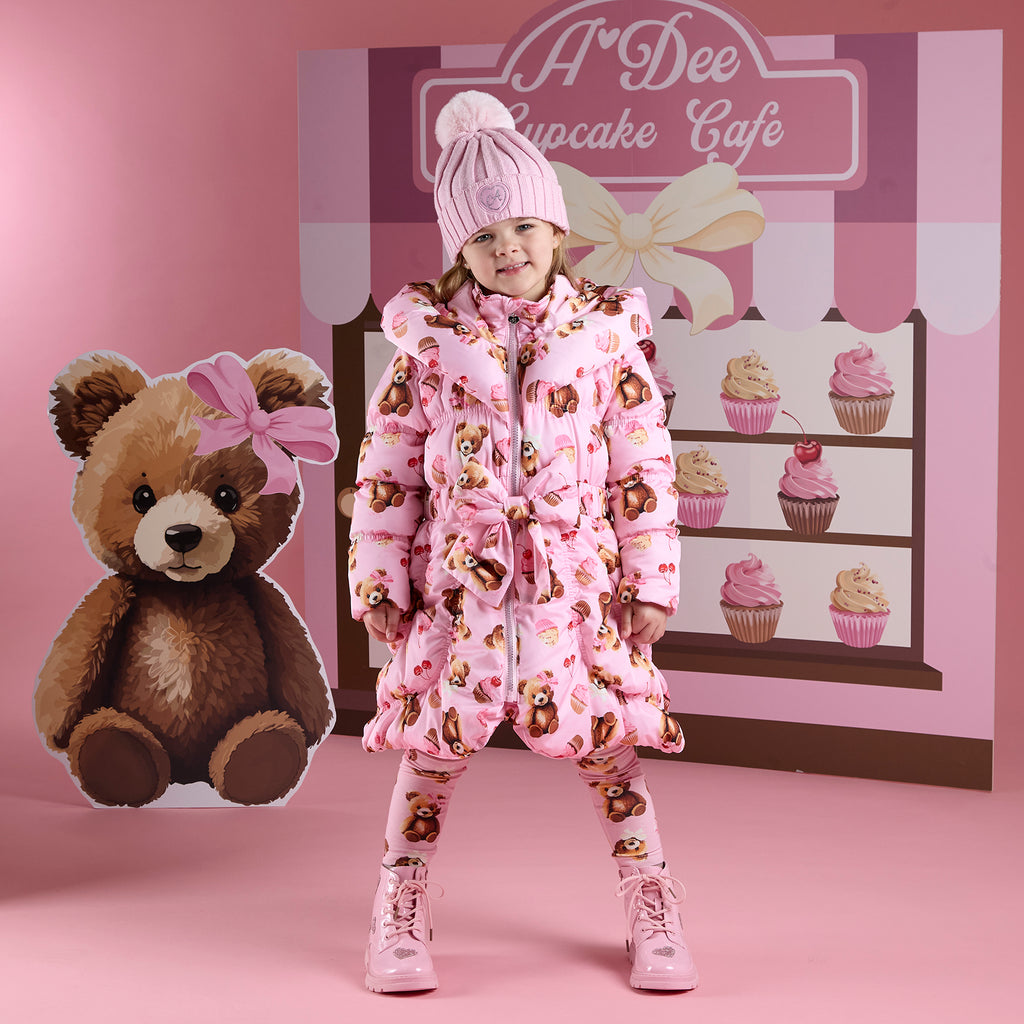 Adee Jacket Pink Teddy Lauren