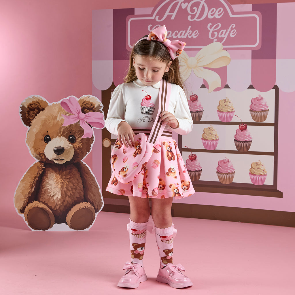 Adee Teddy bear bakery handbag