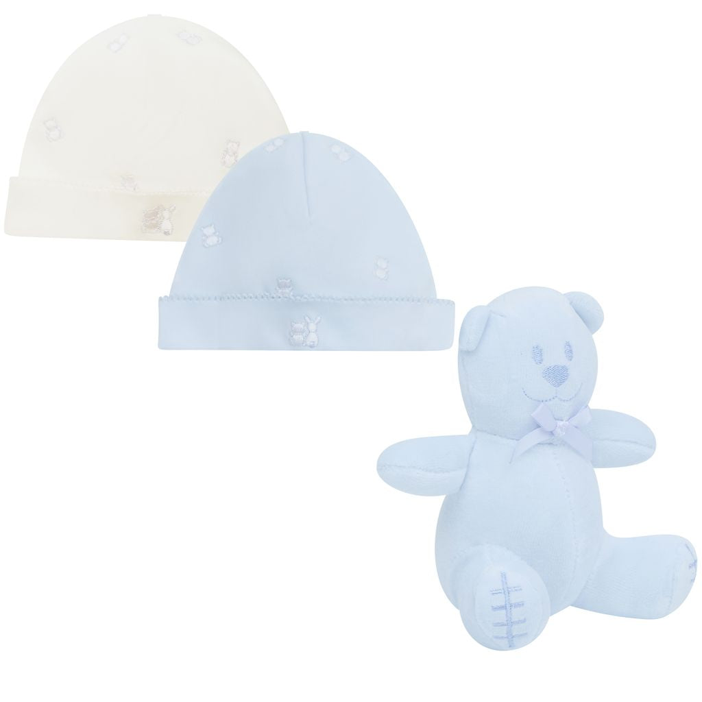 Emile et Rose Baby hat gift set Linden