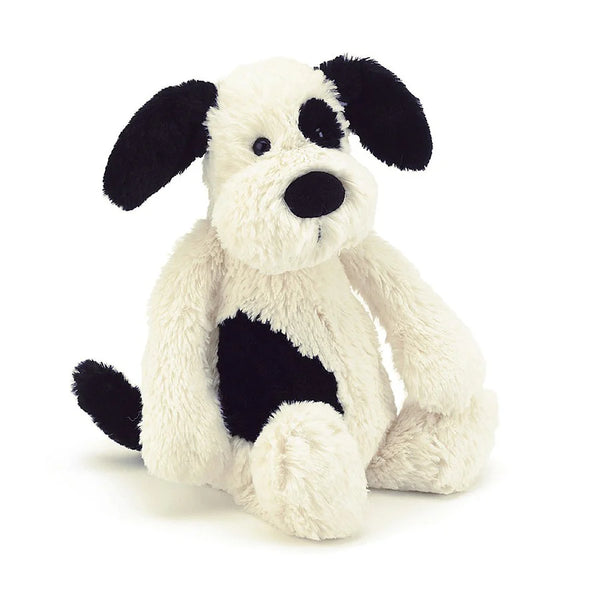 Bashful black &cream puppy original