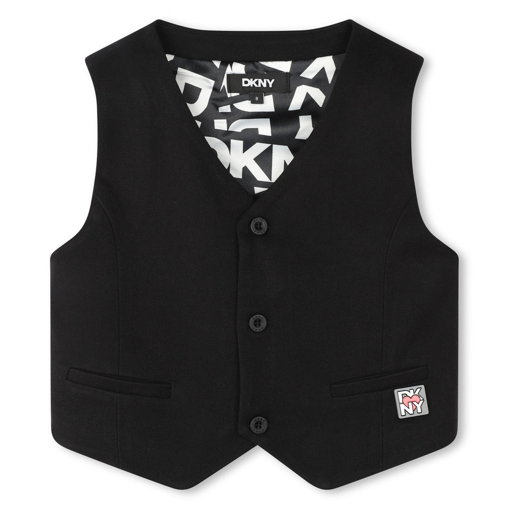 DKNY Sleeveless Jacket