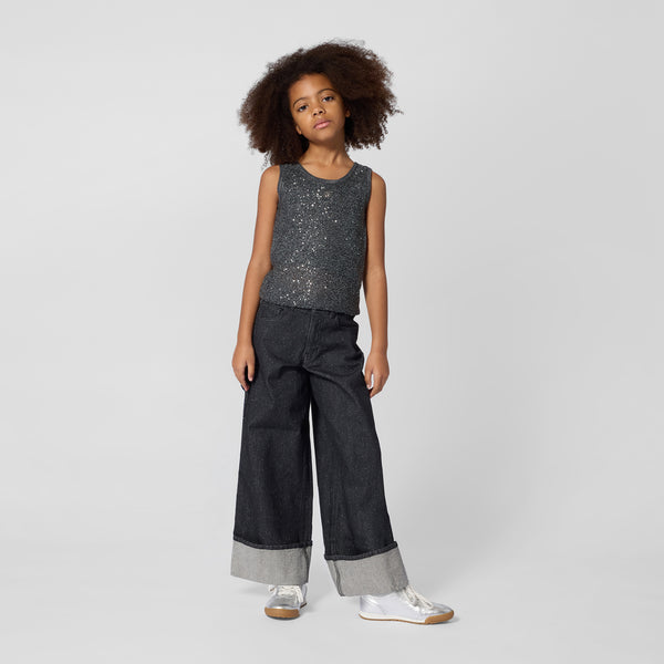 DKNY Logo Denim Trousers D62783