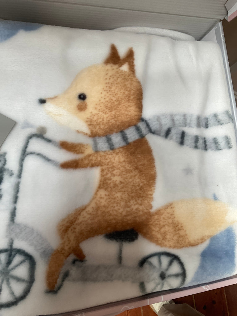 Manterol Cream Pram Blanket