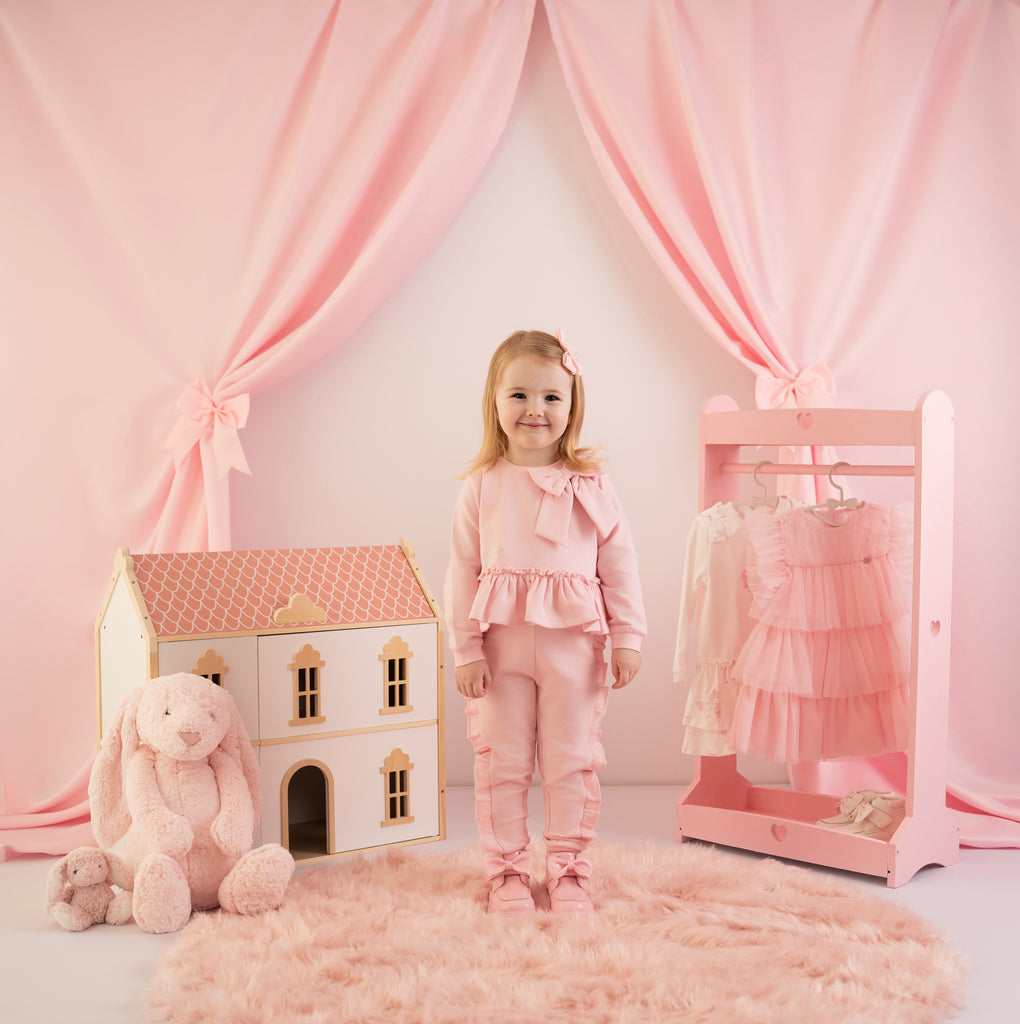 Adee Bow frill tracksuit