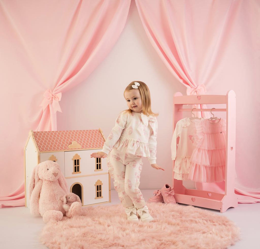 Adee Bow frill tracksuit