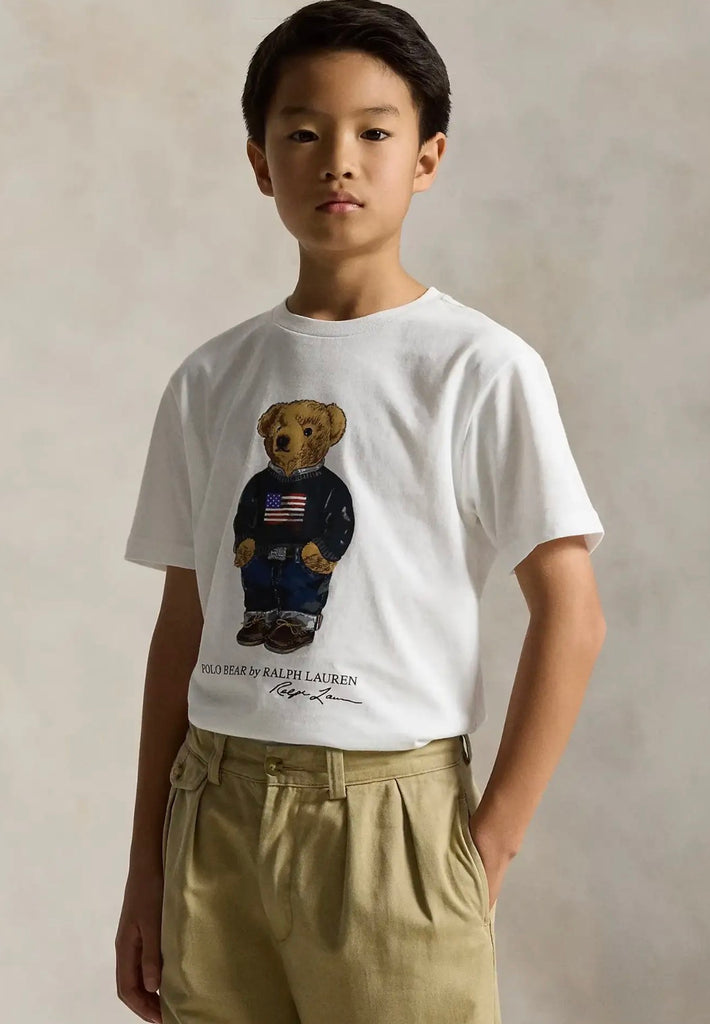 Ralph Lauren Polo Bear White T-shirt