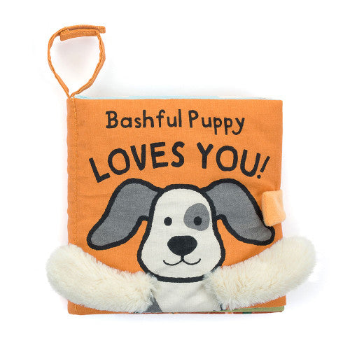 Jellycat Bashful puppy loves you