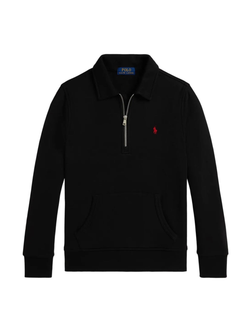 Ralph Lauren teen boys black knit sweatshirt